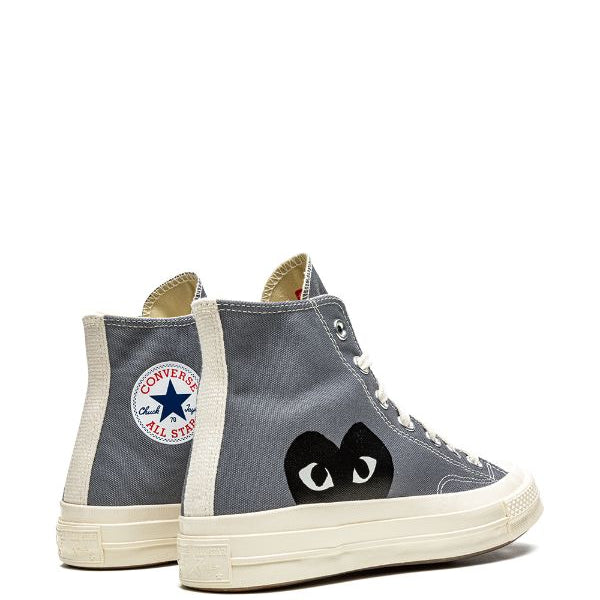 Converse x Comme Des Garçons Play Chuck 70 Hi "Steel Gray"