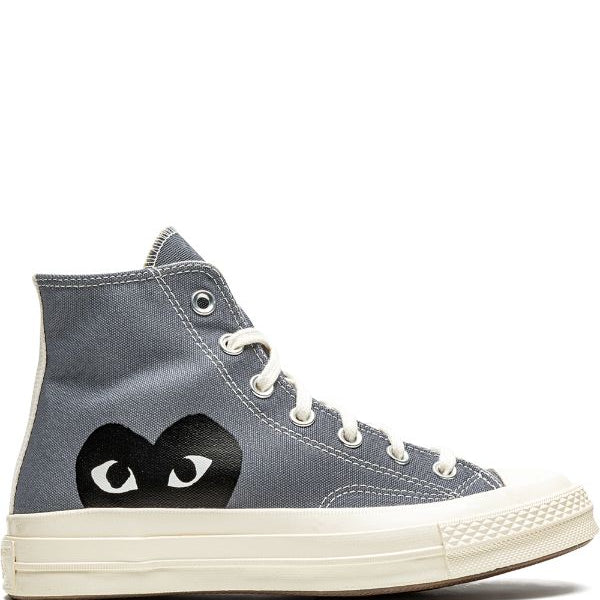 Converse x Comme Des Garçons Play Chuck 70 Hi "Steel Gray"