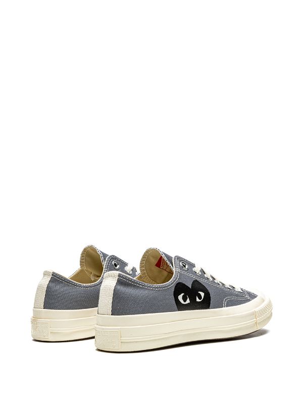 Converse x Comme Des Garçons Play Chuck 70 Ox "Steel Gray"