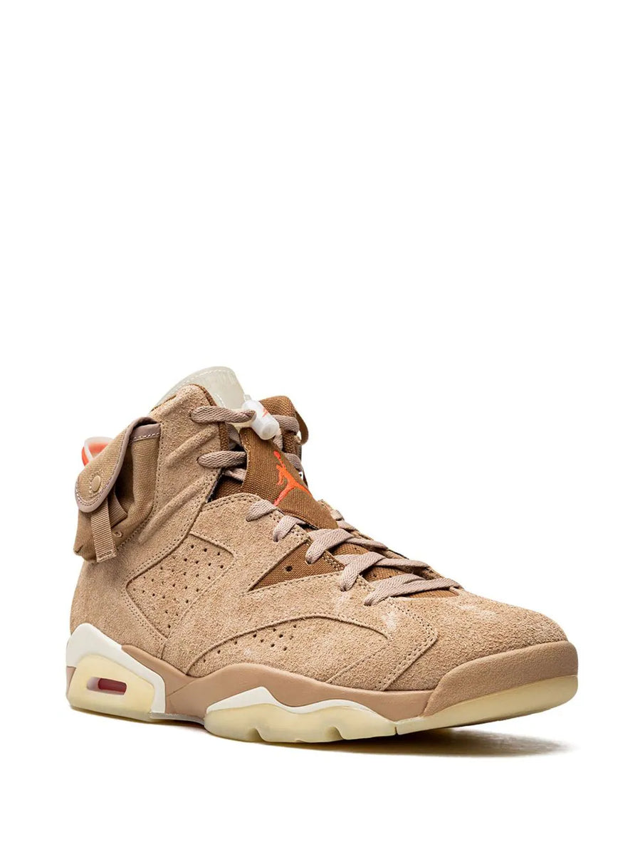 Jordan x Travis Scott Air Jordan 6 Retro SP "British Khaki Promo Sample"