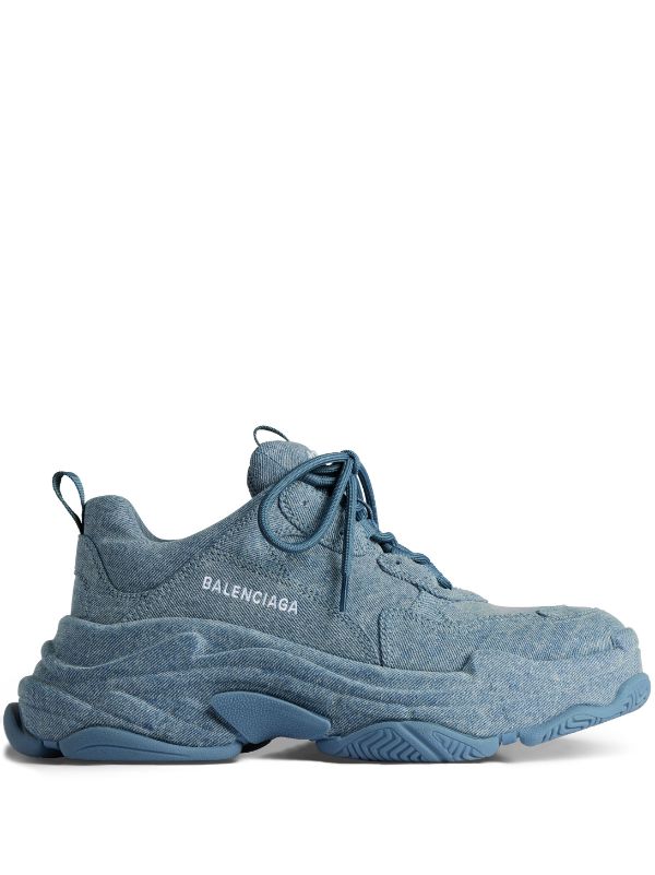 Balenciaga
Triple S denim low-top