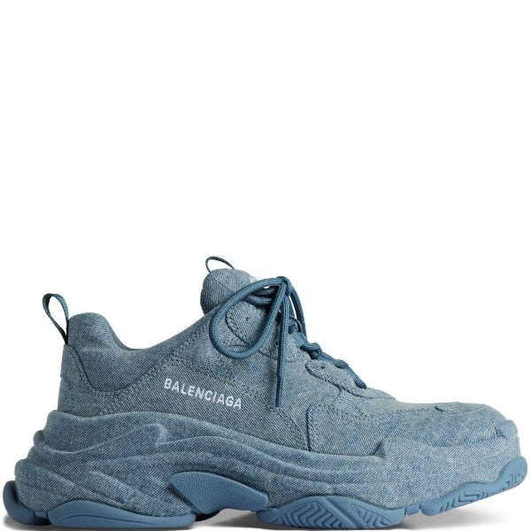 Balenciaga
Triple S denim low-top