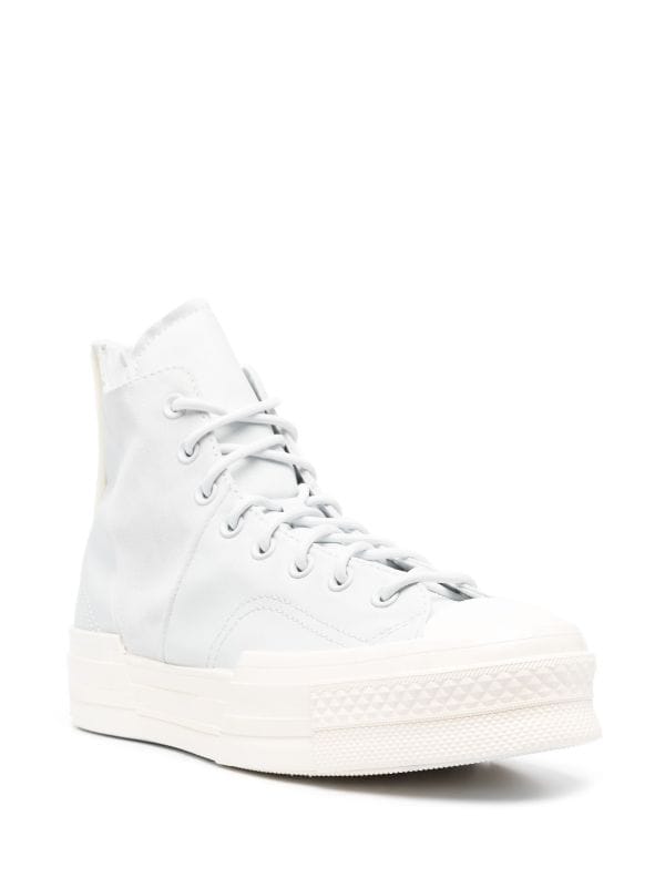 Converse
asymmetric high-top suede