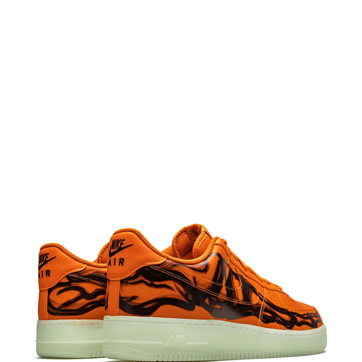 Nike Air Force 1 Low "Orange Skeleton"