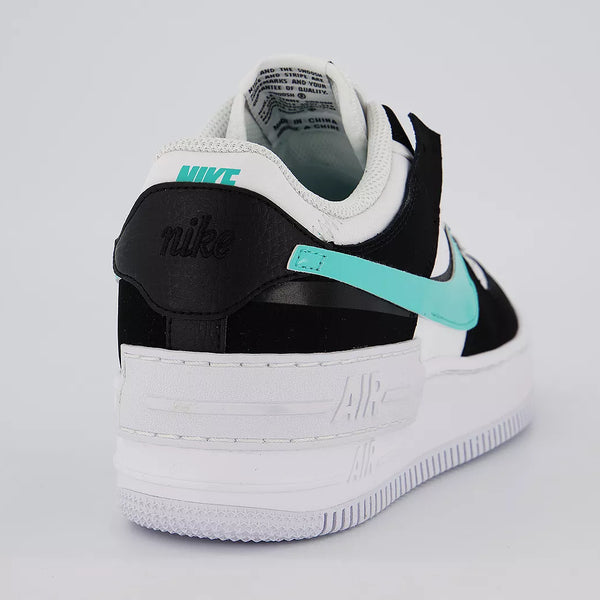 Nike Air Force 1 Low Shadow White Black Aurora