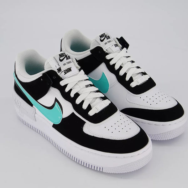 Nike Air Force 1 Low Shadow White Black Aurora