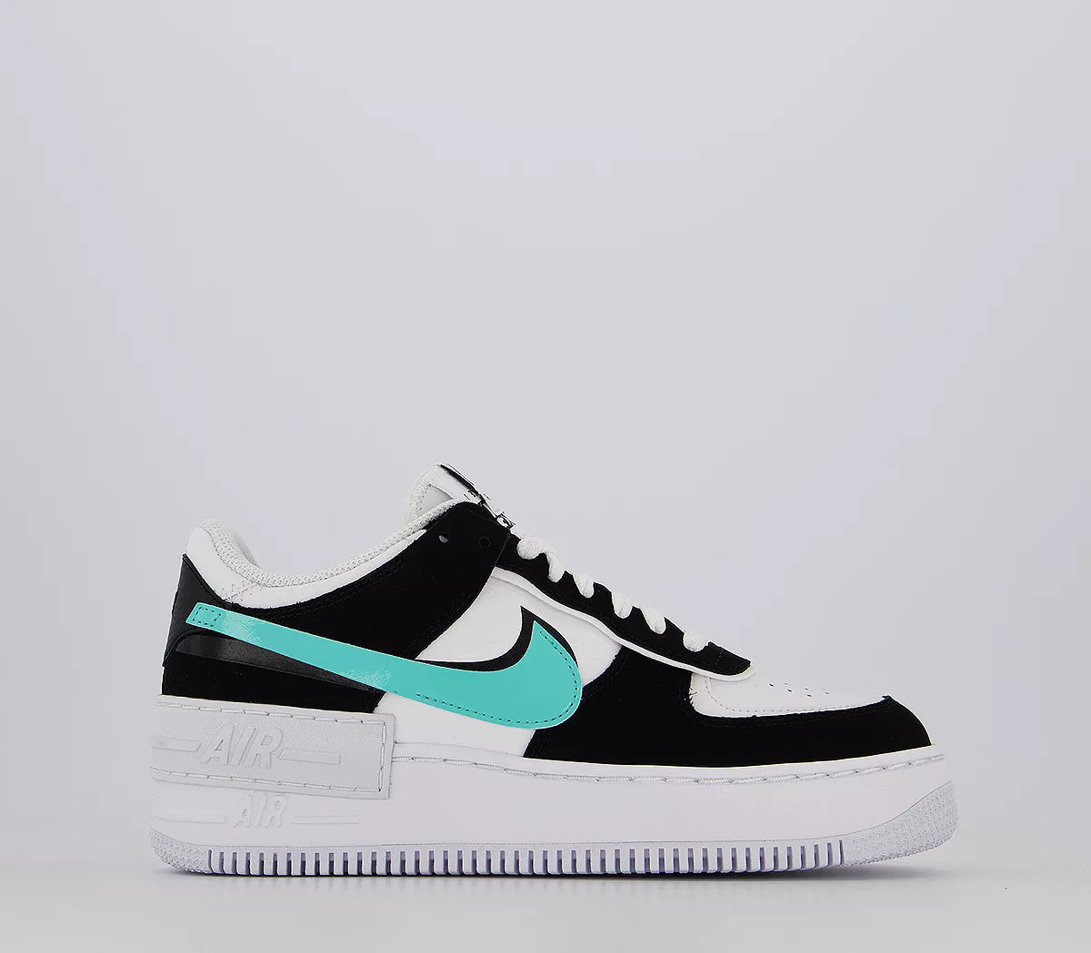 Nike Air Force 1 Low Shadow White Black Aurora