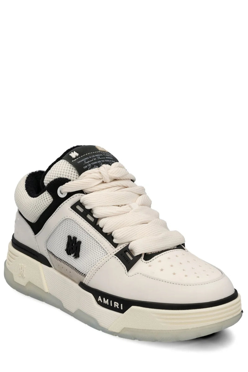 Amiri MA-1 Logo Plaque Lace-Up - shoestation44