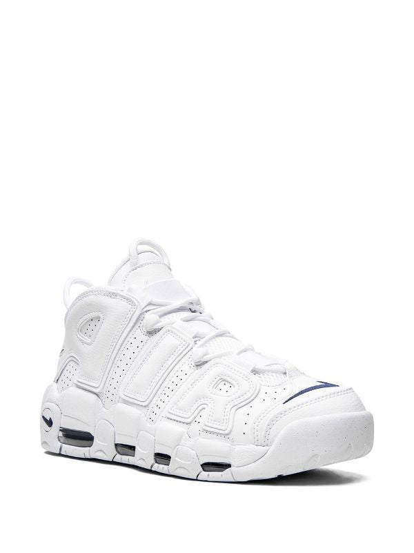 Nike Air More Uptempo White/Midnight Navy - shoestation44