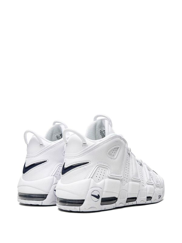 Nike Air More Uptempo White/Midnight Navy - shoestation44