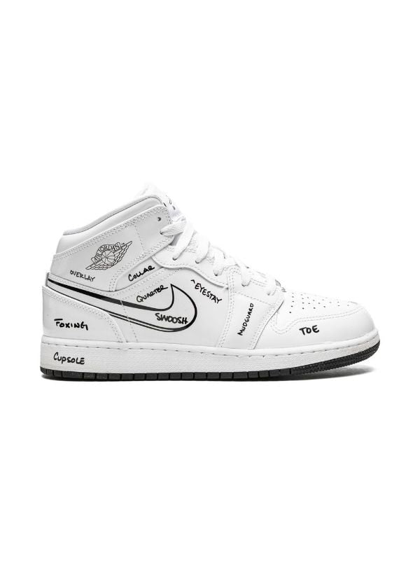 Jordan 1 Mid "Schematic" - shoestation44