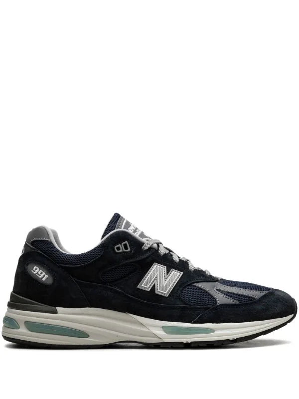 New Balance 991v2 "Dark Navy" suede - shoestation44