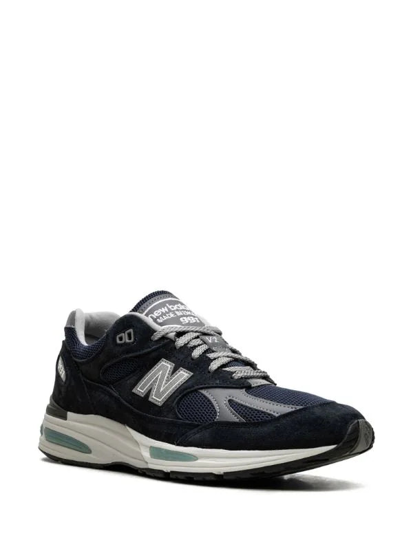 New Balance 991v2 "Dark Navy" suede - shoestation44