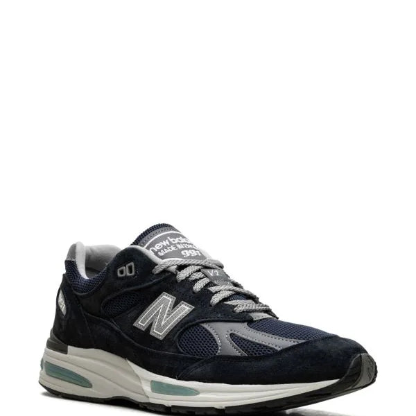 New Balance 991v2 "Dark Navy" suede - shoestation44