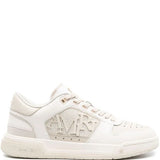 AMIRI logo-embossed leather sneakers - shoestation44