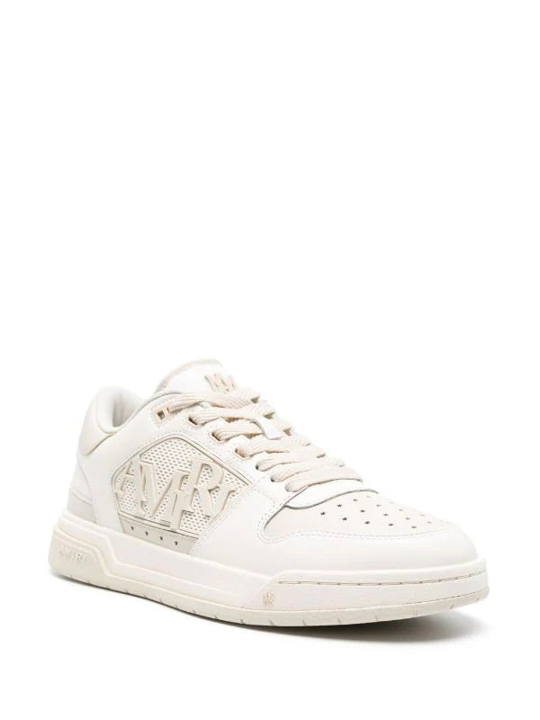 AMIRI logo-embossed leather sneakers - shoestation44