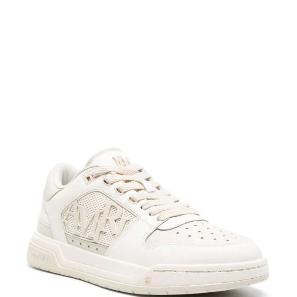 AMIRI logo-embossed leather sneakers - shoestation44