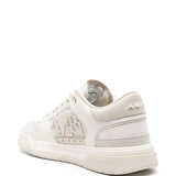 AMIRI logo-embossed leather sneakers - shoestation44