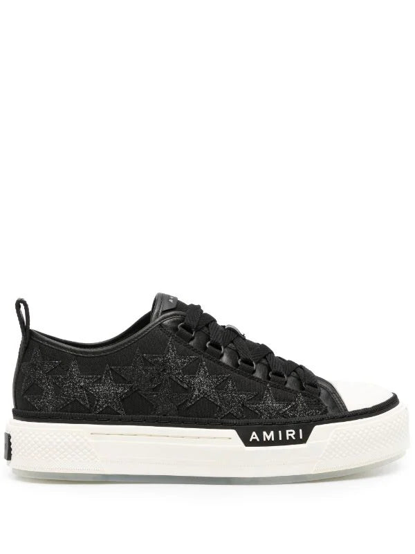 AMIRI star-embroidered canvas - shoestation44