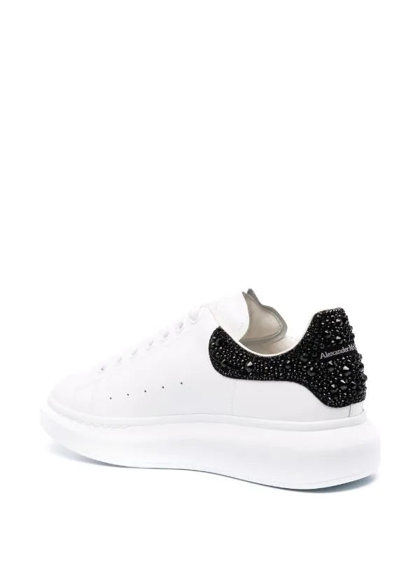 Alexander McQueen Oversized crystal-embellished - shoestation44