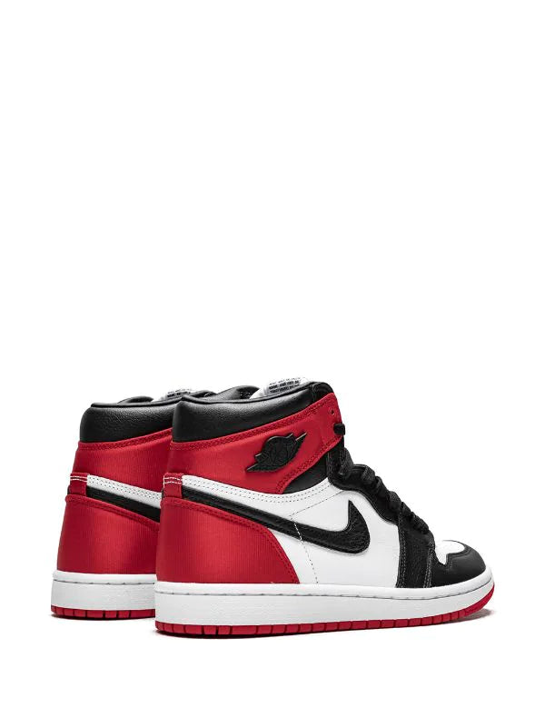 Air Jordan 1 High OG "Satin Black Toe" - shoestation44