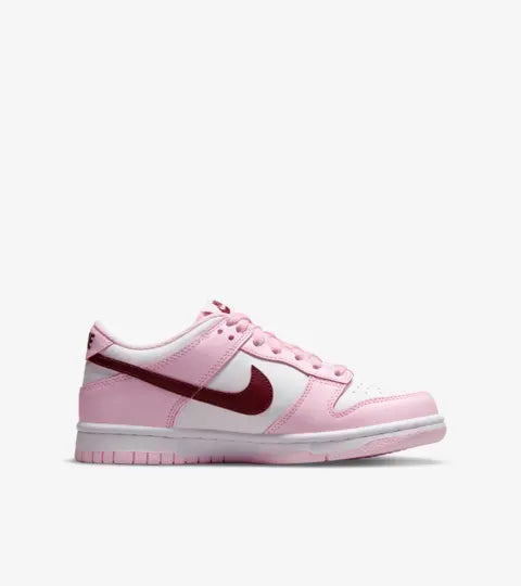 Nike Dunk Low Pink Foam Red White